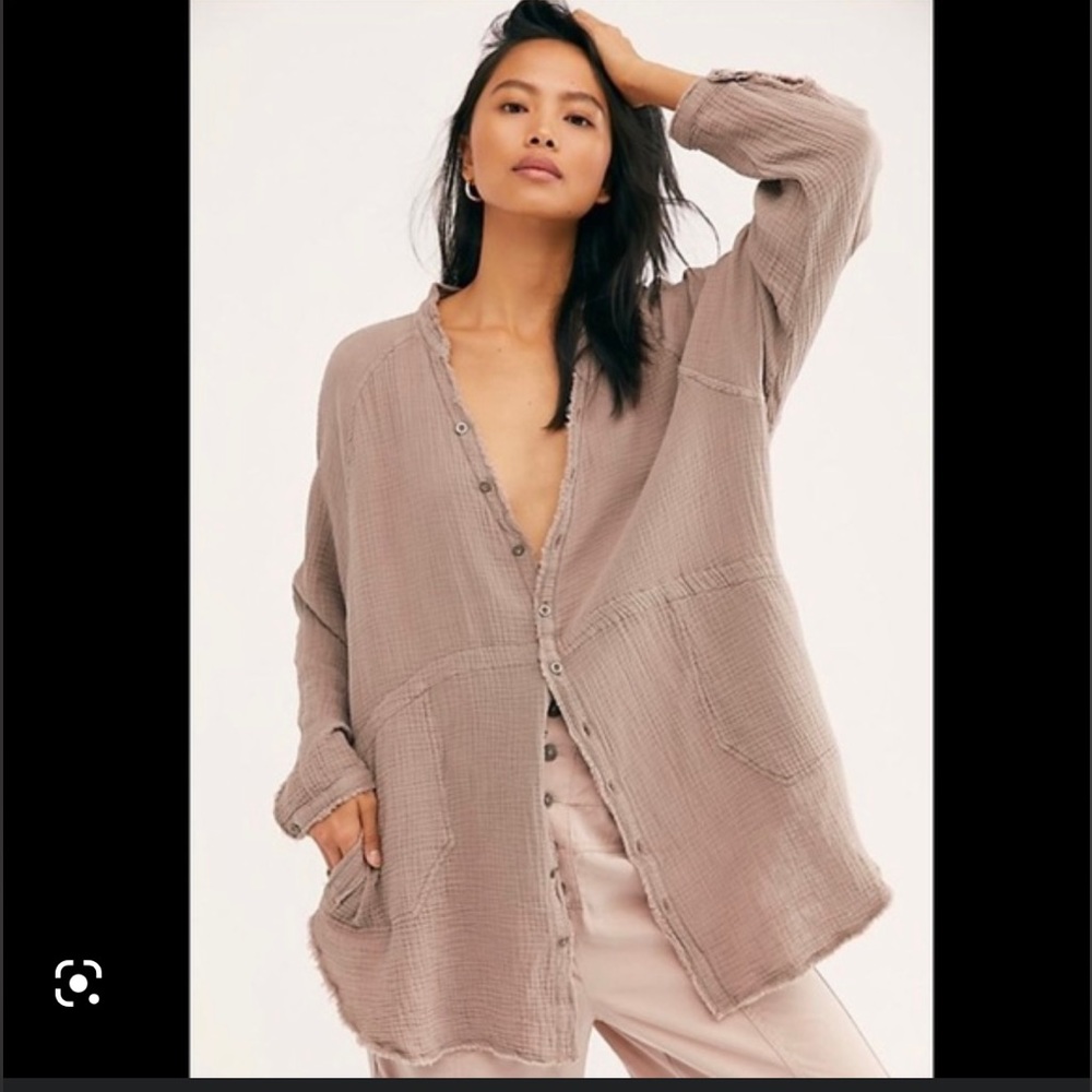 Free People - We the Free Summer Daydream Buttondown